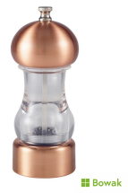 Salt-Pepper Grinder Copper Top 14cm