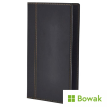 Contemporary Bill Presenter 23 x 13cm Black