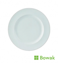 Simply Winged Plate 25cm White