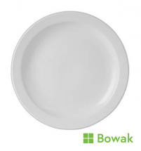 Simply Narrow Rim Plate 25cm White