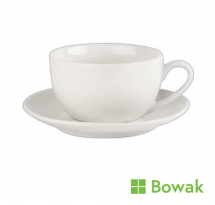 Simply Bowl Shape Cup 285ml White