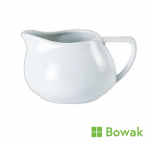Porcelite Contemporary Milk Jug 140ml White