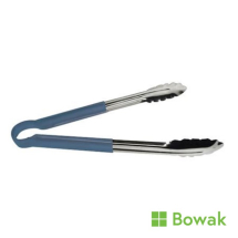 Utility Tongs 30cm Blue Grip