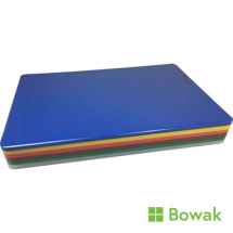 Chopping Board Set 6 Colours 45x30x1cm