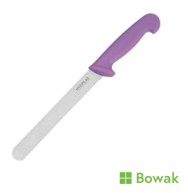 Bread Knife Serrated 8inch Purple