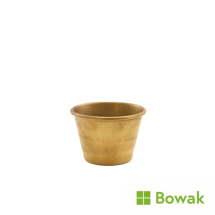 Gold Vintage Steel Ramekin 2.5oz Stainless Steel