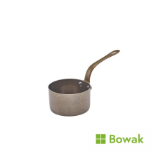 Vintage Mini Sauce Pan 7oz 7.8 x 4.5cm Stainless Steel
