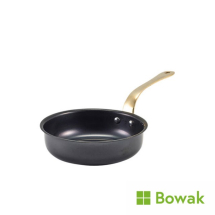 Black Vintage Mini Fry Pan 14oz 13.5x3.75 Stainless Steel