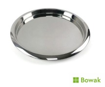 Polished Waiters Tray 35cm Round