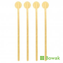 Cocktail Wooden Disc Stirrer