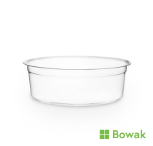 Round PLA Deli Container 8oz Compostable