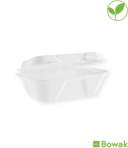 Bagasse Meal Box 185x131x66mm