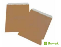 Scotchban Greaseproof Bags Brown 7x7inch