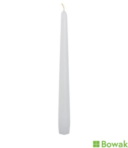 Tapered Candle 10inch White