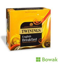 TWININGS TEA BAG BREAKFAST 50 envelopes
