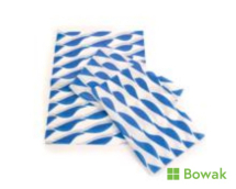 Burger Wrap Blue 25x32cm