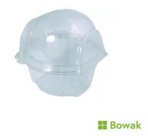 Muffin Clam Single Hinged Plastic