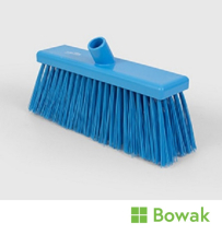  Stiff Outdoor Broom Head 30cm Blue