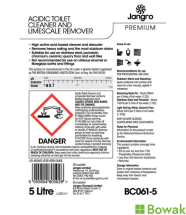 Jangro Acidic Toilet Cleaner and Limescale Remover