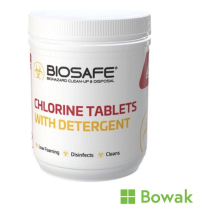 Biosafe Chlorine Tablets with Detergent