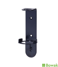 Single Black Wall Bracket for 300ml Bottle