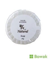 Traditional Natural Pleated Soap 25g