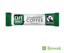 Cafe Express Decafinated Fairtrade Instant Coffee Sticks