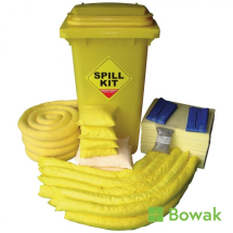 Wheelie Bin Absorbents Kit Oil Spill