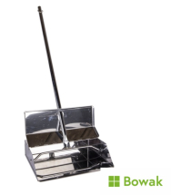 Lobby Dustpan Stainless Steel (no brush)