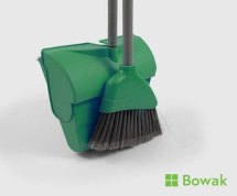 Lobby Dustpan & Brush Green