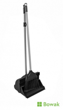 Lobby Dustpan & Brush Black