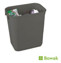 Waste Bin Oblong Grey 12L