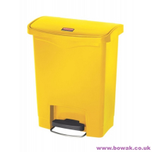 Slim Front Pedal 30L Bin Yellow