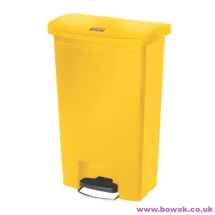 Slim Jim Front Pedal 50L Bin Yellow