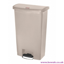 Slim Jim Front Pedal 68L Bin Beige
