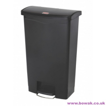 Slim Jim Front Pedal 68L Bin Black