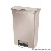 Slim Jim Front Pedal 90L Bin Biege