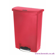 Slim Jim Front Pedal 90L Bin Red