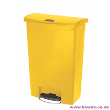 Slim Jim Front Pedal 90L Bin Yellow