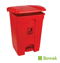 Pedal Bin 45 Litre Red
