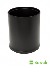 Black Steel Bin  Double Layer