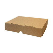 Cardboard Fish & Chip Box 250x170x50mm Brown (Pack Of 50)
