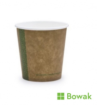 Vegware Brown Kraft Hot Cup 114ml  4oz