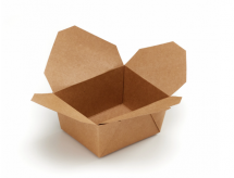 Small Kraft Folded Deli Box No.1 Brown (Pack Of 50)