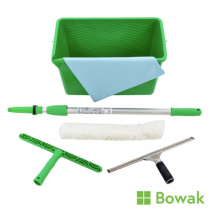 UNGER CONTRACTOR STARTER KIT pole,bucket,T bar,rubber,cloth