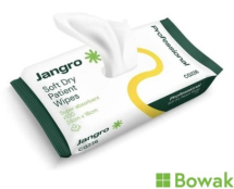 Jangro Soft Dry Patient Wipes 24 x 18cm