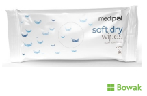 Medipal Soft Dry Patient Wipes 28 x 27cm