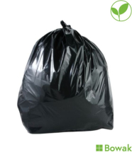 Jangro Waste Sacks Medium Duty Black 34inch