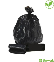 Polysax Waste Sacks Heavy Black Duty 38inch