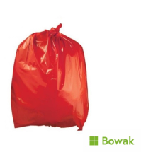 Wheelie Bin Liners Red 240 Litre